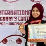 Pemudi Kutim Ainun Putri DG Mallimpo Raih ‘The Most Creative Delegates’ di Ajang International Global Learning