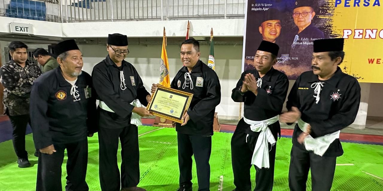 PSHT Kutim Mengesahkan 134 Warga Baru, Wabup Mahyunadi Sebagai Warga Kehormatan