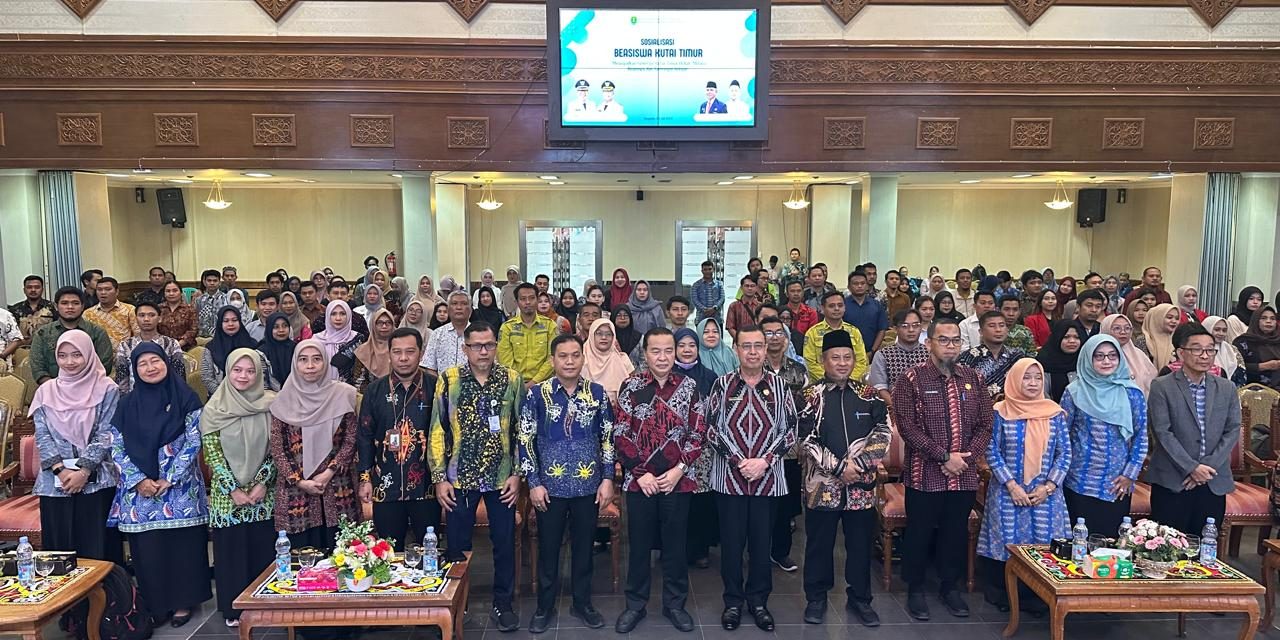 Bagian Kesra Kutim Gelar Sosialisasi Beasiswa Terkait Standart Living Cost