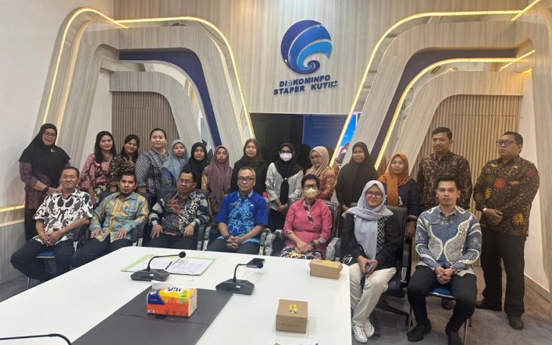Dispusip Kutim Gelar Entry Meeting Audit Kearsipan Internal di Diskominfo Staper