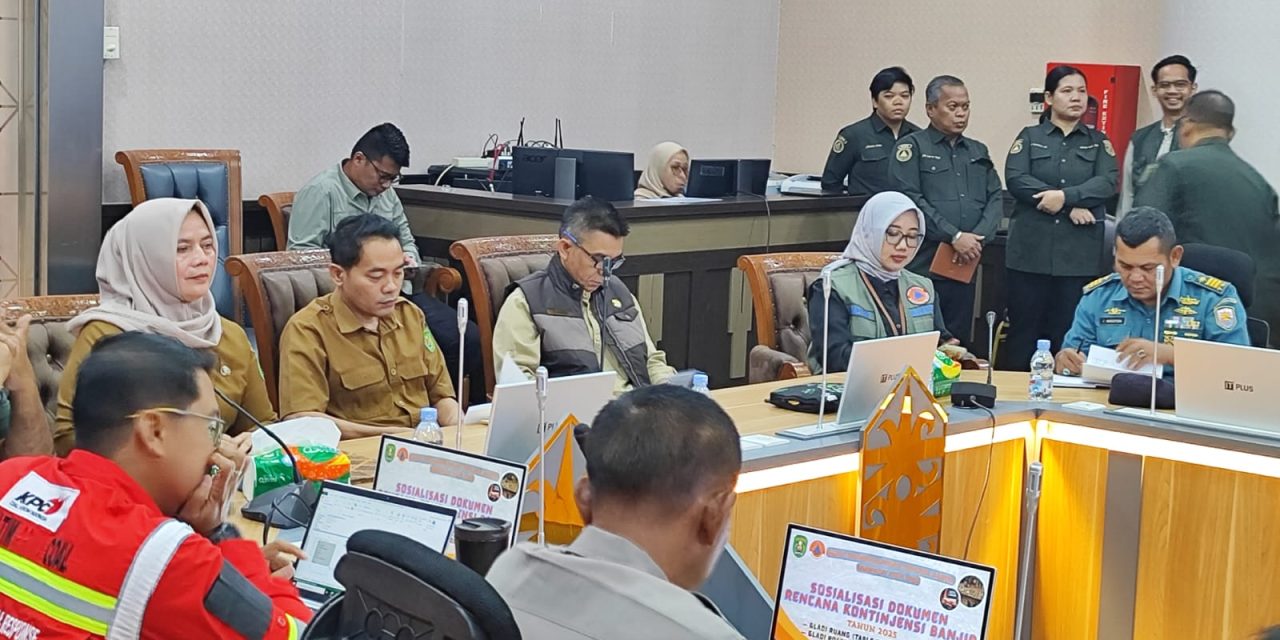 BPBD Kutim Gelar Sosialisasi Dokumen Kontijensi Banjir