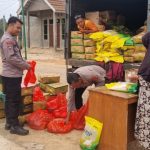 Polres Kutim Gelar GPM di Desa Mukti Jaya, Sediakan Paket Bapok Murah