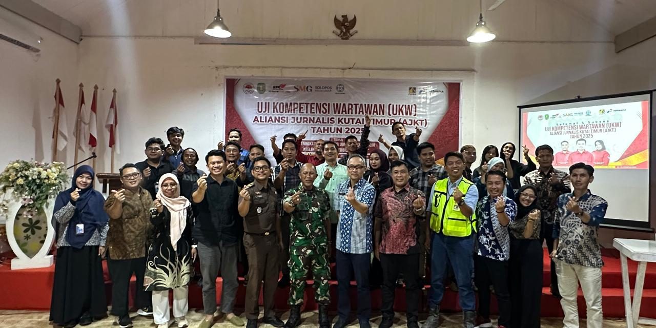 UKW AJKT 2025, Senyum Kompeten, Tanggung Jawab Baru Wartawan Kutim