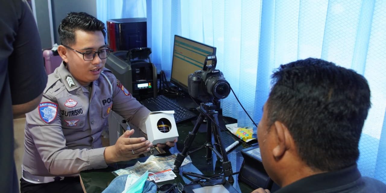 Satlantas Polres Kutim Hadirkan Layanan SIM Keliling di Kaliorang