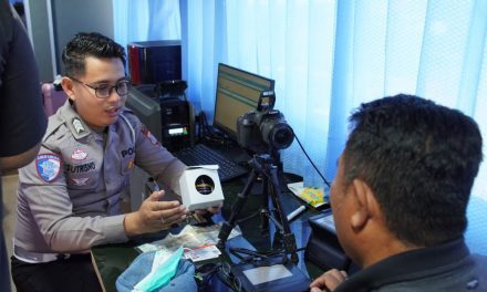 Satlantas Polres Kutim Hadirkan Layanan SIM Keliling di Kaliorang