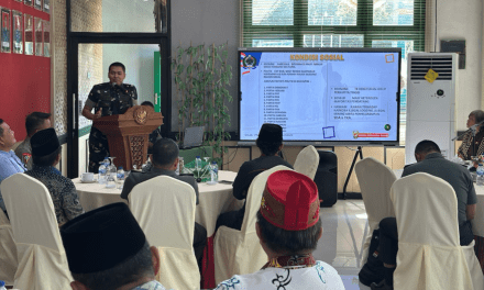 Kodim 0909/Kutim Terima Kunjungan Tim Penilai Lomba Binter Pusterad