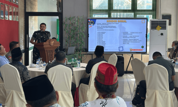 Kodim 0909/Kutim Terima Kunjungan Tim Penilai Lomba Binter Pusterad