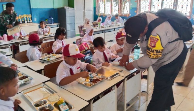 Polres Kutim Dukung Program MBG, Jamin Kelancaran Distribusi ke Sekolah