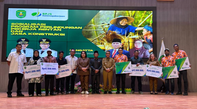 Kutim Targetkan 150 Ribu Pekerja Rentan Terlindungi BPJS Ketenagakerjaan