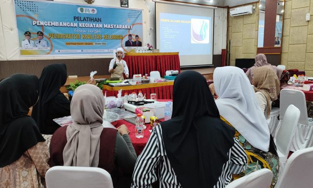 195 Ibu Rumah Tangga Kutim Ikuti Pelatihan Wirausaha