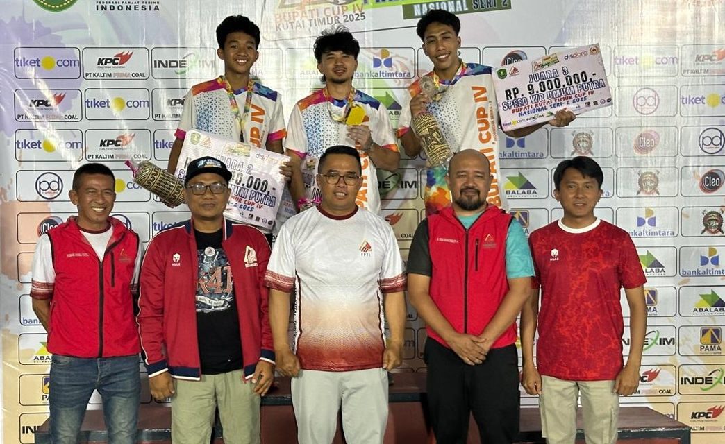 Tutup Kejurnas Panjat Tebing Seri 2 di Kutim, Wabup Mahyunadi : Tingkatkan Prestasi ke Level Internasional