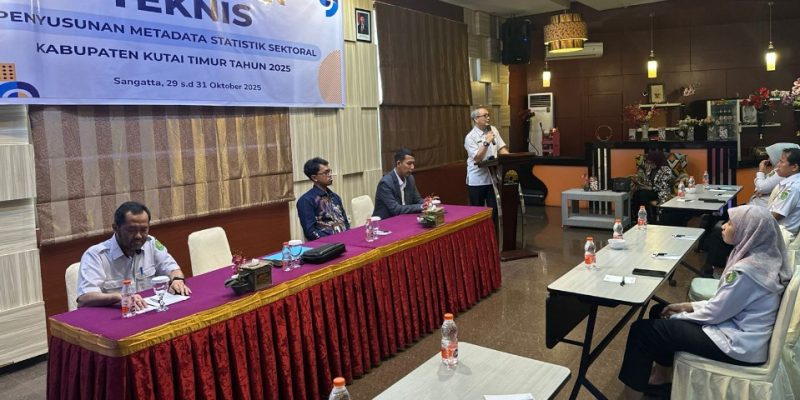 Kominfo Kutim Gelar Bimtek Penyusunan Metadata Statistik Sektoral