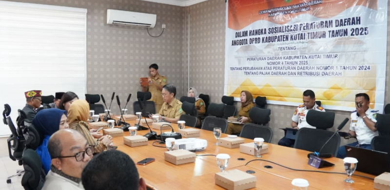 Dishub Kutim Dukung Sosialisasi Perda Pajak dan Retribusi Daerah, Dorong Efektivitas Penerapan di Lapangan