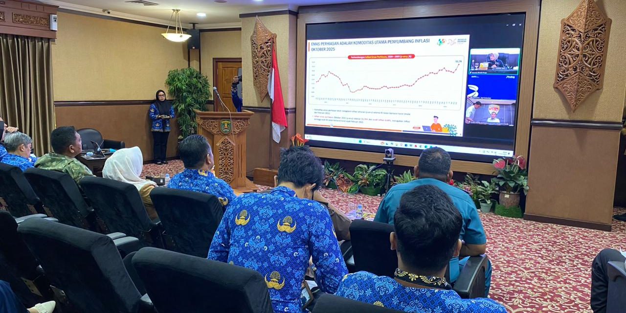 Kutim Ikuti Rakor Nasional Pengendalian Inflasi, Pastikan Harga Stabil Saat Nataru