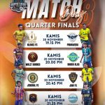 8 Tim Siap Adu Gengsi di Perempat Final Open Turnamen Futsal Bupati Cup 2025