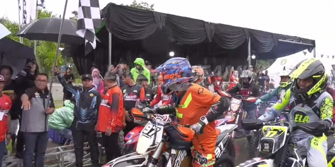Hujan Tak Surutkan Antusias, Ribuan Rider Ramaikan Jelajah Alam Sangatta 2025