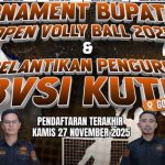 GOR Kudungga Bersiap Sambut Open Turnamen Voli Kutim, Pendaftaran Hingga 27 November