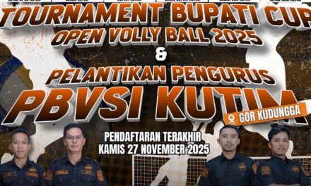 GOR Kudungga Bersiap Sambut Open Turnamen Voli Kutim, Pendaftaran Hingga 27 November