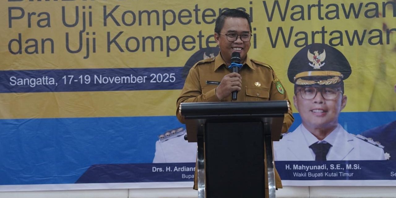 Buka Uji Kompetensi Wartawan, Wabup Mahyunadi Tekankan Profesionalisme Pers