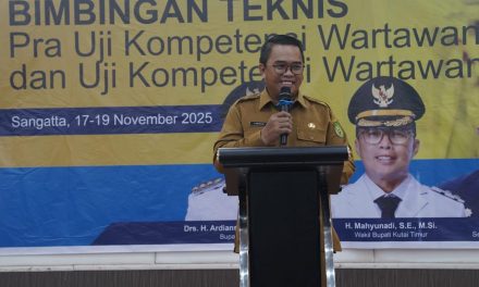 Buka Uji Kompetensi Wartawan, Wabup Mahyunadi Tekankan Profesionalisme Pers