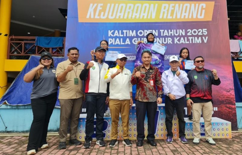 Hari Pertama Menggembirakan, Akuatik Kutim Kantongi 7 Medali di Kaltim Open Piala Gubernur