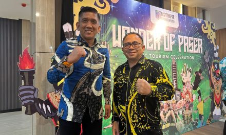 Si Taka Logo PORPROV Kaltim 2026 Paser, Kutim Optimis Lebih Baik