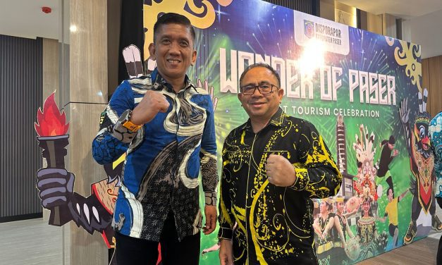 Si Taka Logo PORPROV Kaltim 2026 Paser, Kutim Optimis Lebih Baik