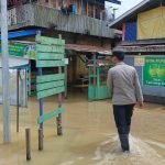 Sungai Merban Meluap, 10 Rumah di Desa Batu Timbau Ulu Mulai Terendam Banjir