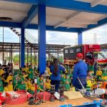 Jadi Pemadam Cilik, Anak-anak TK ABA Latihan Hadapi Bahaya Api