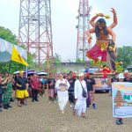 Bupati Ardiansyah Lepas Pawai Ogoh-Ogoh, Simbol Penyucian Diri Sambut Nyepi