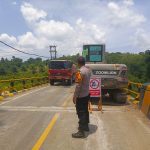 Perbaikan Jembatan TNK Capai 60 Persen, Polisi Pastikan Lalu Lintas Terkendali