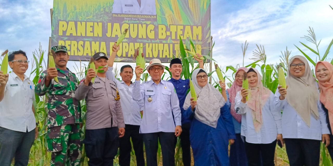 Bupati Kutim Dorong Lahan Jagung B-TEAM Jadi Ekowisata