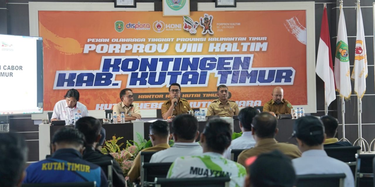 Kutim Matangkan Persiapan PORPROV 2026, Target Tembus Tiga Besar
