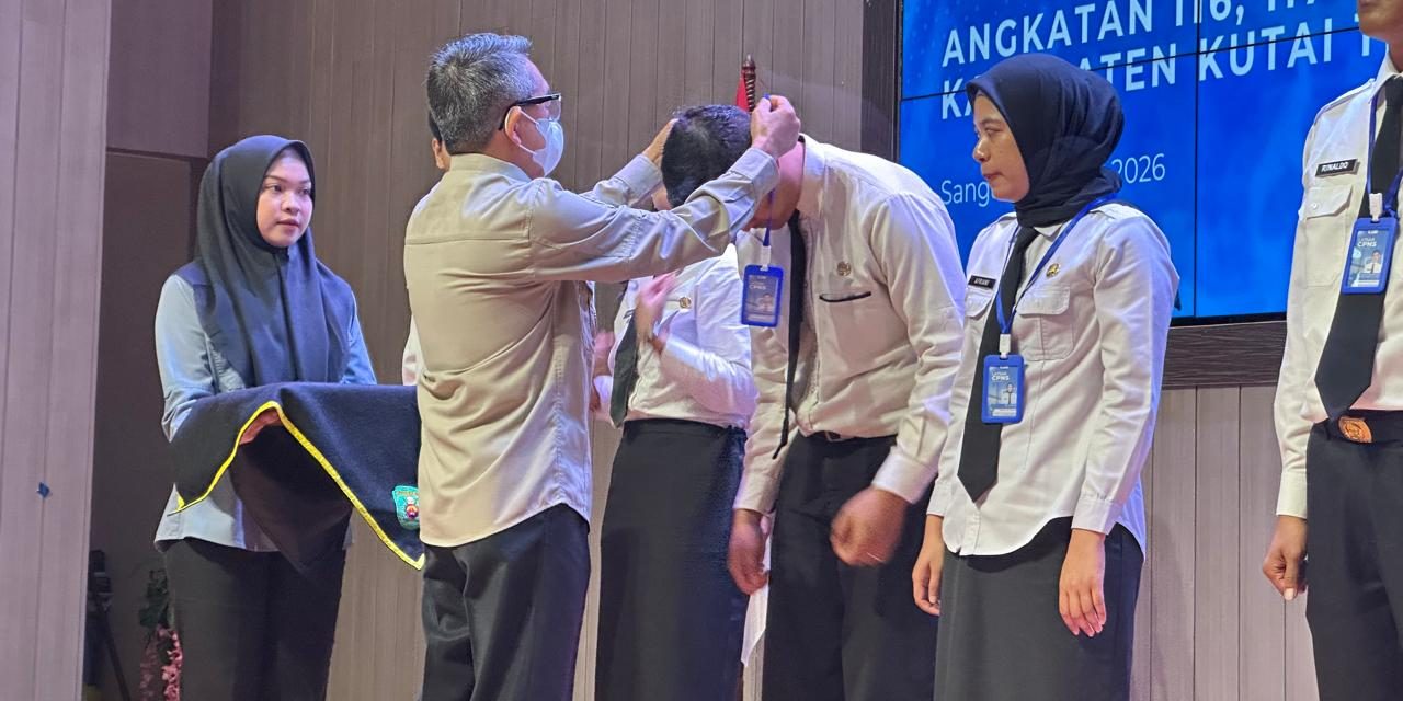 Bupati Kutim Tutup Latsar CPNS, Tekankan Integritas dan Dedikasi ASN