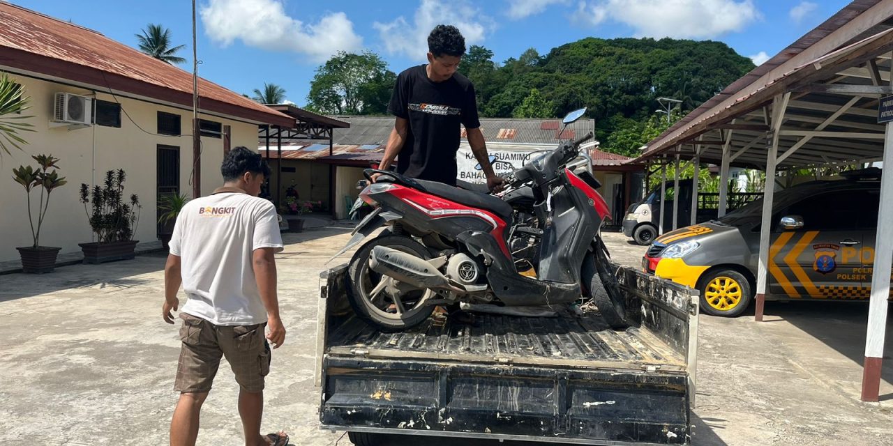 Pelaku Pencurian Motor di Masjid Sangkulirang Gagal Kabur ke Gorontalo