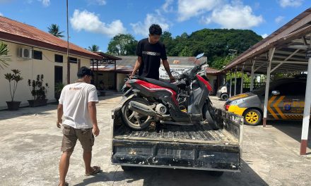 Pelaku Pencurian Motor di Masjid Sangkulirang Gagal Kabur ke Gorontalo