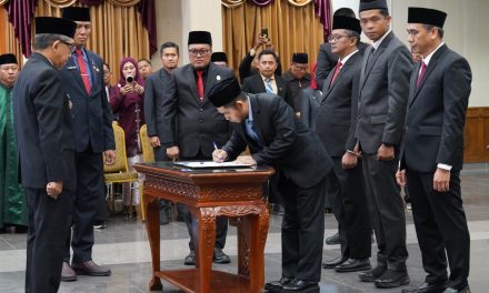 Empat Kepala OPD Baru Resmi Dilantik, Pemkab Kutim Targetkan Kinerja Maksimal
