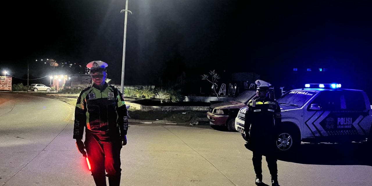 Cegah Balap Liar dan Kecelakaan, Polisi Patroli Intensif di Sangatta