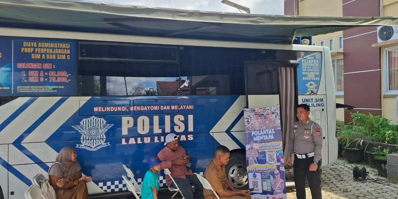 Permudah Warga Pedalaman, Polres Kutim Buka Layanan SIM Keliling di Sangkulirang