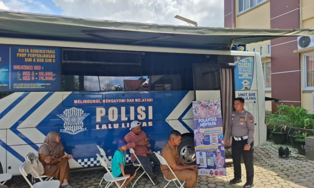 Permudah Warga Pedalaman, Polres Kutim Buka Layanan SIM Keliling di Sangkulirang