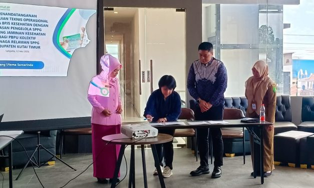 Dukung Program Gizi Nasional, BPJS Kutim Lindungi 640 Relawan SPPG