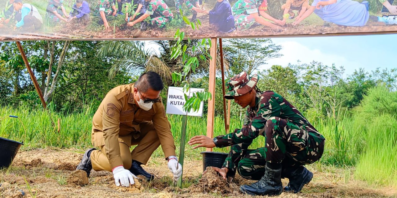 Ribuan Bibit Pohon Ditanam di Kutim, Upaya Nyata Pulihkan Lahan Pasca Tambang