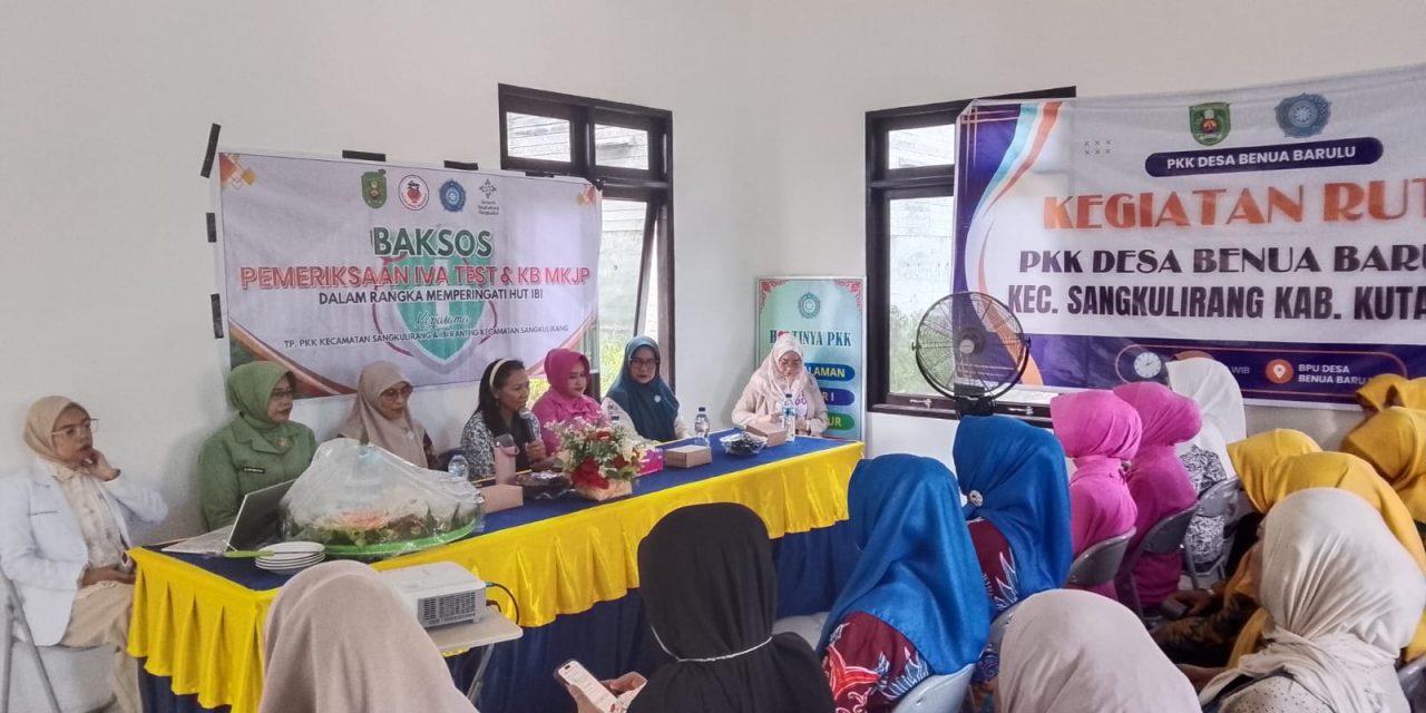 IBI Kutim Gencarkan IVA Test dan Edukasi Kesehatan Perempuan hingga Pelosok Kecamatan