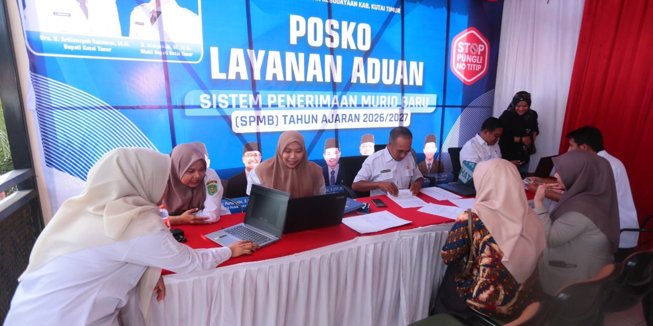 Disdikbud Kutim Pastikan SPMB Berjalan Transparan, Posko Aduan Siap Layani Masyarakat