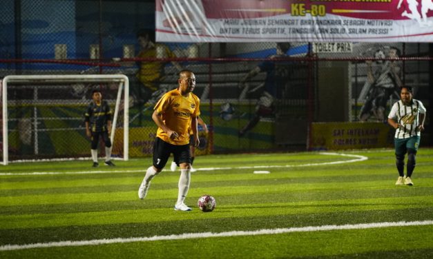 Kapolres Kutim Cetak Gol, Maulana Selamatkan Jukut FC dari Kekalahan
