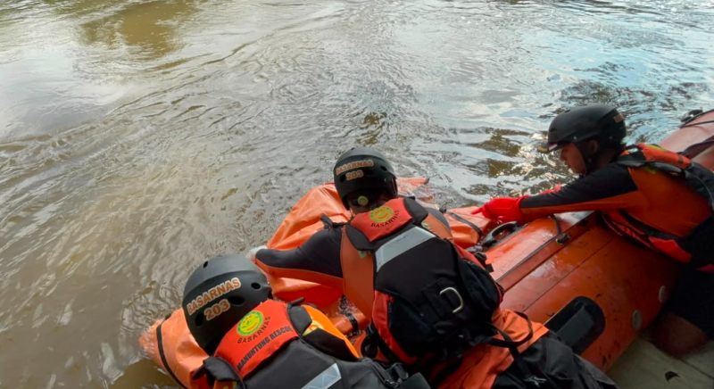 Tiga Hari Pencarian, Pemuda Hanyut di Sungai Melenyu 2 Akhirnya Ditemukan