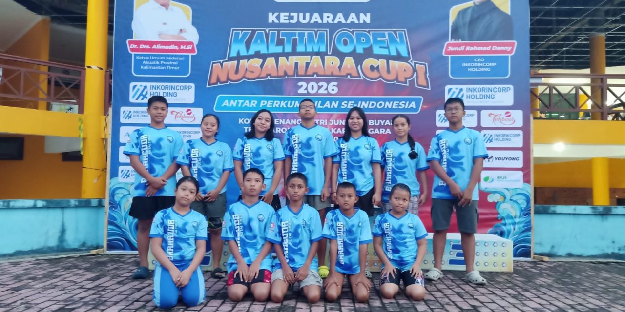 Aquatik Kutim Langsung Tancap Gas, Sabet Tiga Emas di Hari Pertama Kaltim Open Nusantara Cup I