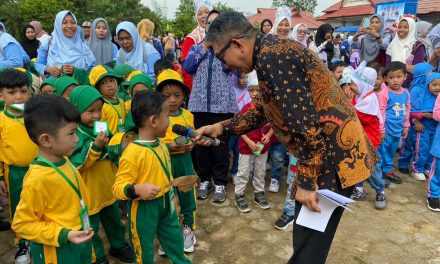 Ribuan Anak PAUD Sangatta Utara Rayakan HAN dengan Edukasi Gizi dan Keceriaan