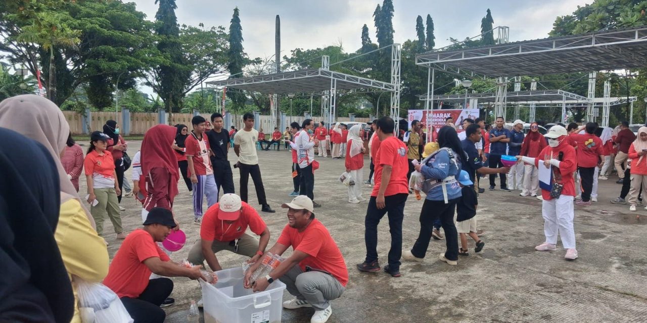 RSUD Kudungga Semarakkan HUT Kemerdekaan dengan Lomba dan Bazar UMKM