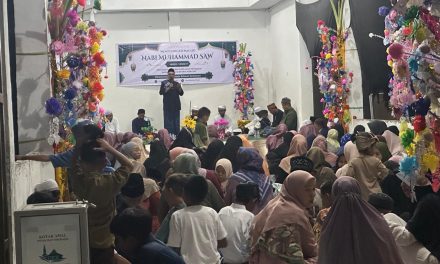 Bahas Syafaat Rasullulah SAW, Maulid Nabi RT 65 Griya Bukit Pelangi Berlangsung Khidmat